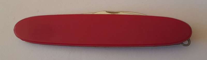 Vintage Folding Pocket Knife.  "NHSV" Coat-of-Arms.  16.5cm.