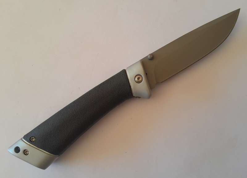 Gerber Folding Hunter's Knife with Pouch.  22cm.