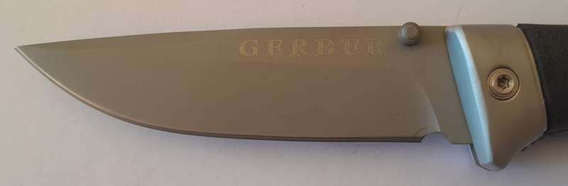 Gerber Folding Hunter's Knife with Pouch.  22cm.