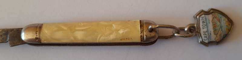 Vintage Richards, Sheffield Single Blade Mini Pocket Knife. "Cape Town".  11cm.