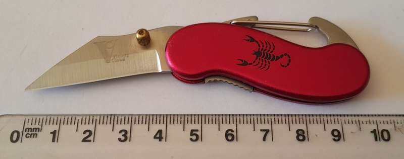 Victory Cloud Folding Pocket Knife.  10cm.