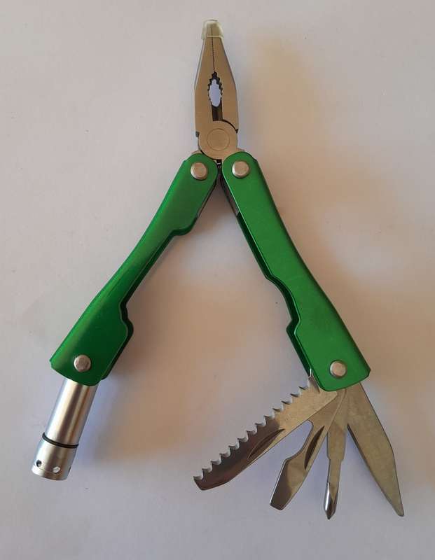 All-Steel Multi-Function Pliers with Pouch.