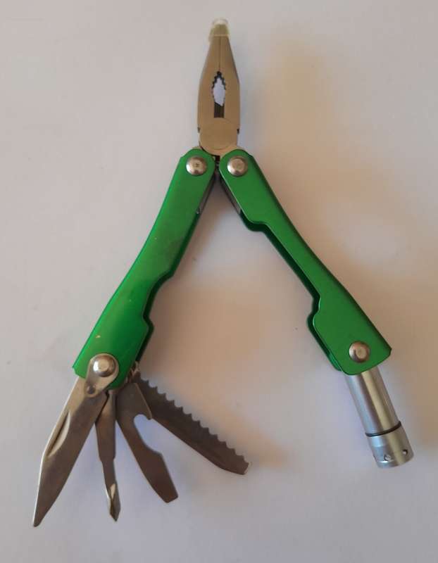 All-Steel Multi-Function Pliers with Pouch.