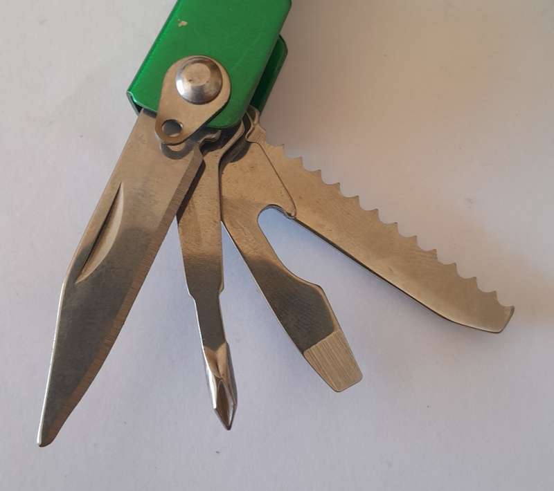 All-Steel Multi-Function Pliers with Pouch.