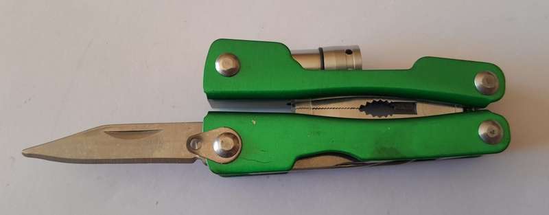 All-Steel Multi-Function Pliers with Pouch.