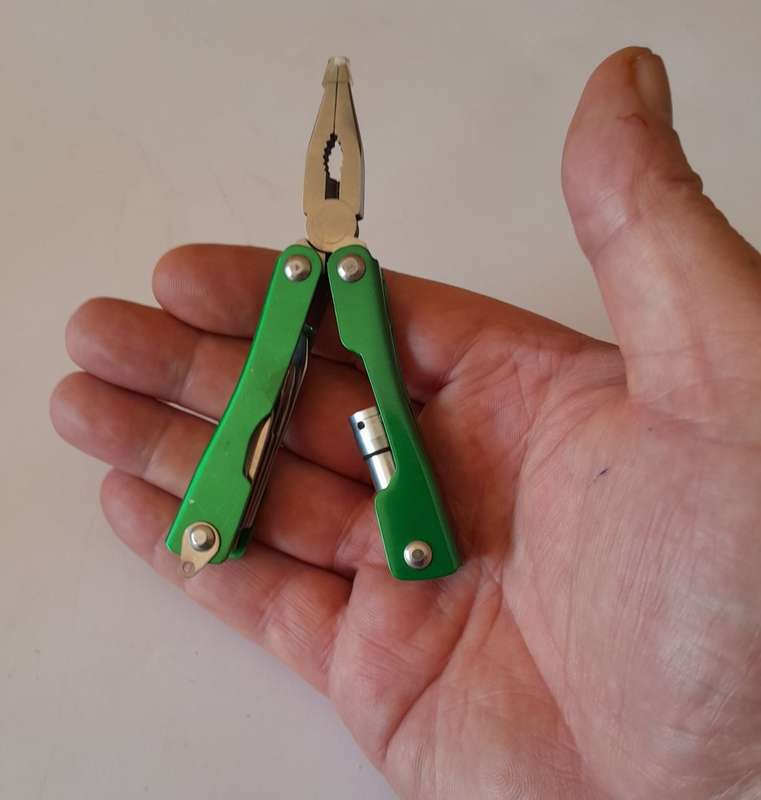 All-Steel Multi-Function Pliers with Pouch.
