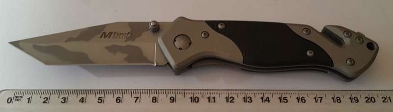 MTech, USA Tactical Rescue Folding Knife.  21cm.