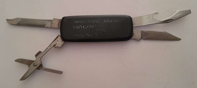 1970's Advertising Multi-Tool Pocket Knife.