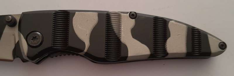 Columbia Scorpion King Mimetic Folding Knife.  18cm.