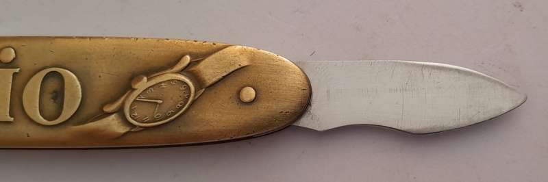Rare Vintage Victoronix "Olma Watches" Advertising Pocket Knife.  17.5cm.
