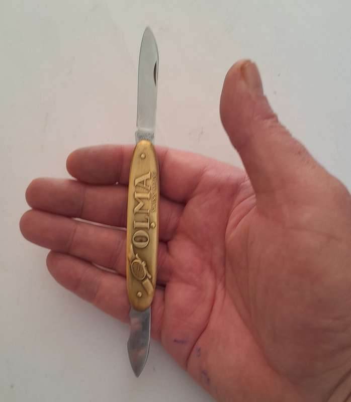 Rare Vintage Victoronix "Olma Watches" Advertising Pocket Knife.  17.5cm.