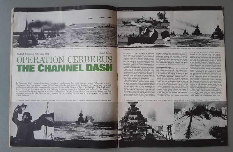 Vintage Purnell's "History Of The Second World War".  1000 Bomber Raid.