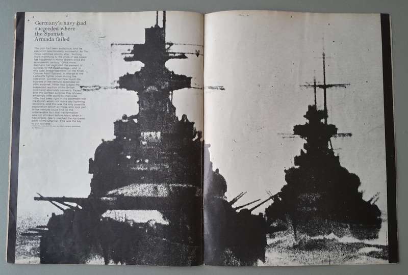 Vintage Purnell's "History Of The Second World War".  1000 Bomber Raid.