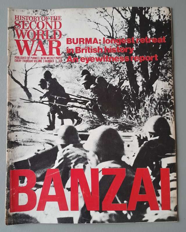Vintage Purnell's "History Of The Second World War".  Banzai.