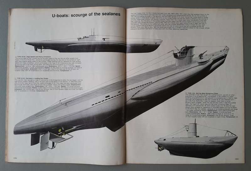 Vintage Purnell's "History Of The Second World War".  Showdown At Midway.