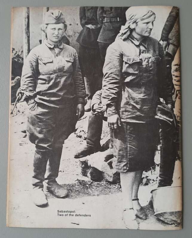 Vintage Purnell's "History Of The Second World War".  Siege Of Sebastopol..