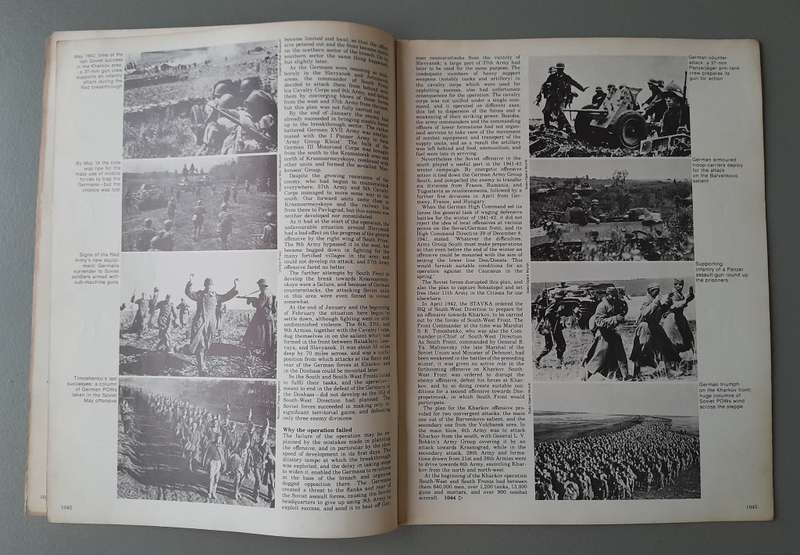 Vintage Purnell's "History Of The Second World War".  Siege Of Sebastopol..