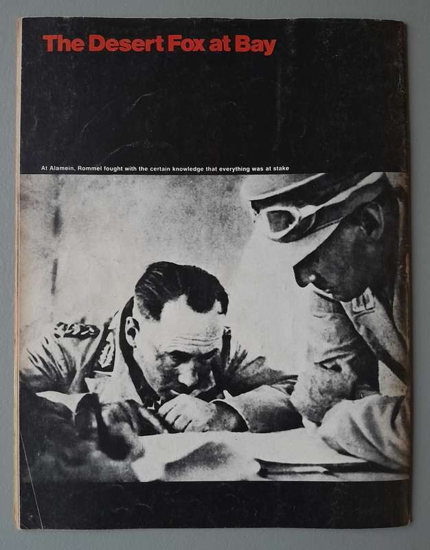 Vintage Purnell's "History Of The Second World War".  Alamein.