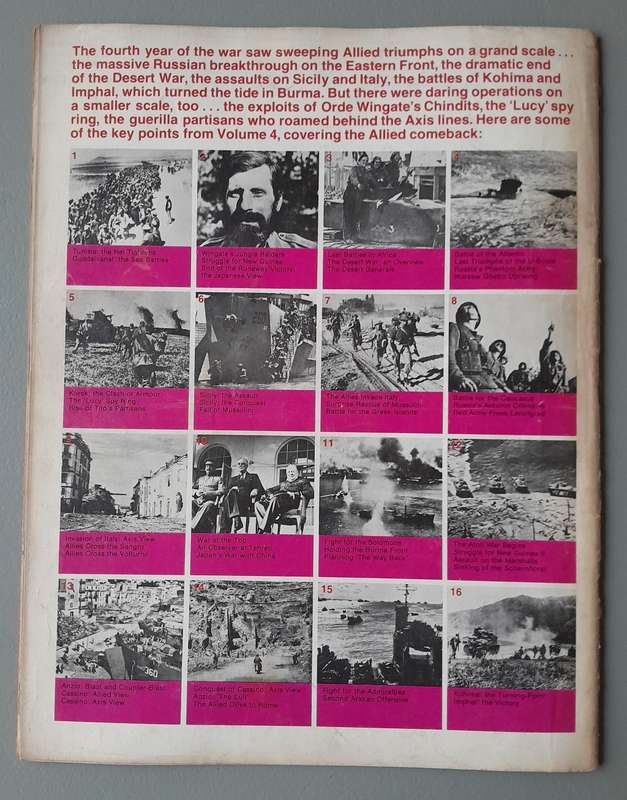 Vintage Purnell's "History Of The Second World War".  Crime at Katyn Wood.