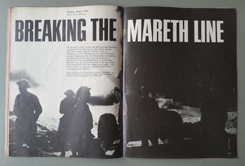 Vintage Purnell's "History Of The Second World War".  Crime at Katyn Wood.