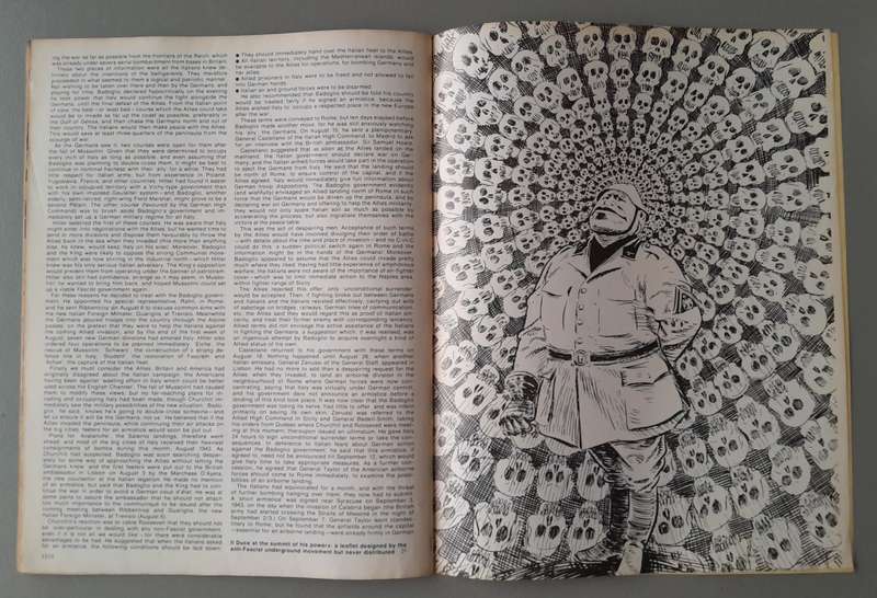 Vintage Purnell's "History Of The Second World War".  Italians Quit.