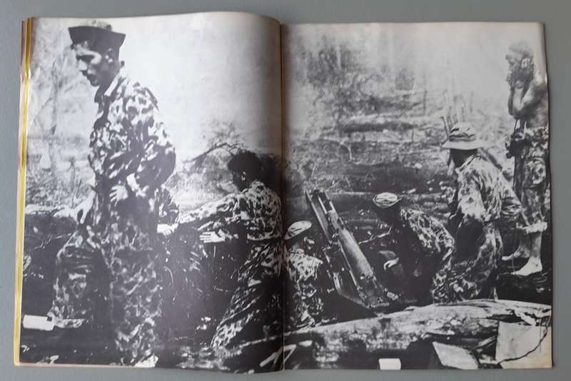Vintage Purnell's "History Of The Second World War".  RAF Raider Destroyed.