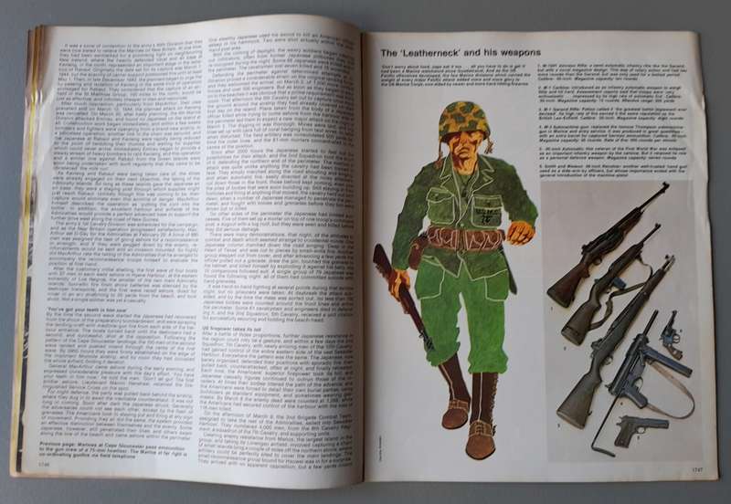 Vintage Purnell's "History Of The Second World War".  RAF Raider Destroyed.