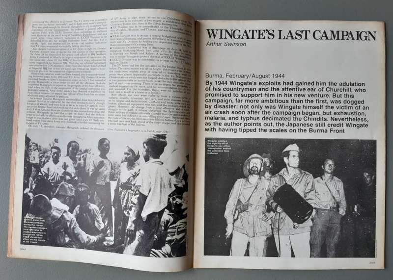 Vintage Purnell's "History Of The Second World War".  Prisoner on the Kwai.