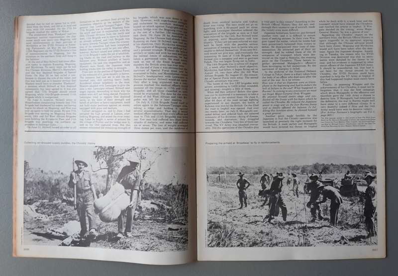 Vintage Purnell's "History Of The Second World War".  Prisoner on the Kwai.