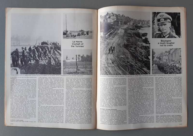 Vintage Purnell's "History Of The Second World War".  Arnhem.