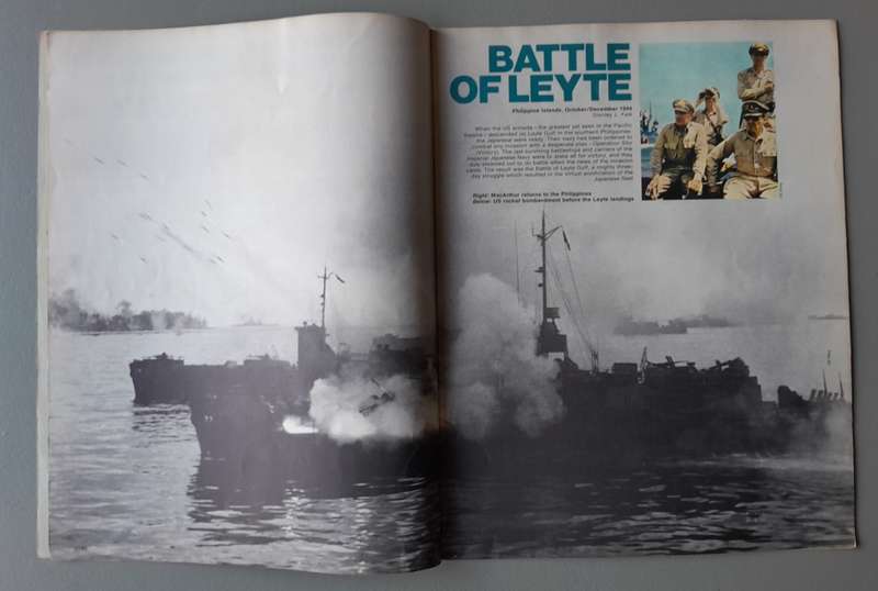Vintage Purnell's "History Of The Second World War".  The Tirpitz.