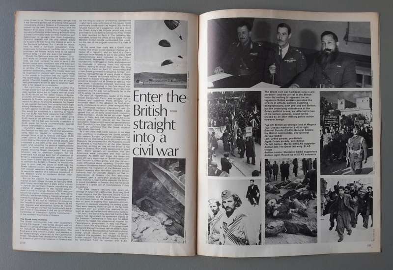 Vintage Purnell's "History Of The Second World War".  The Tirpitz.