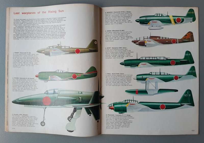 Vintage Purnell's "History Of The Second World War".  Fire Raids on Japan.
