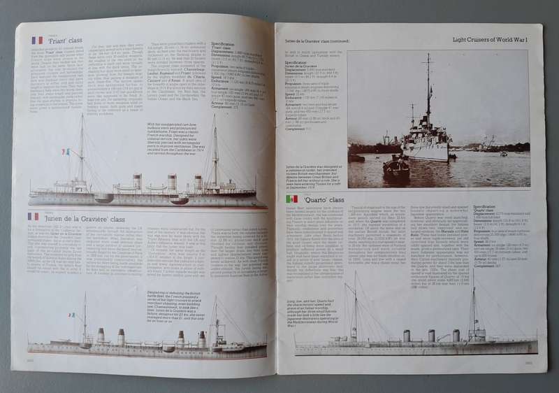 Vintage "War Machine" Number 135.  Light Cruisers of WW1.