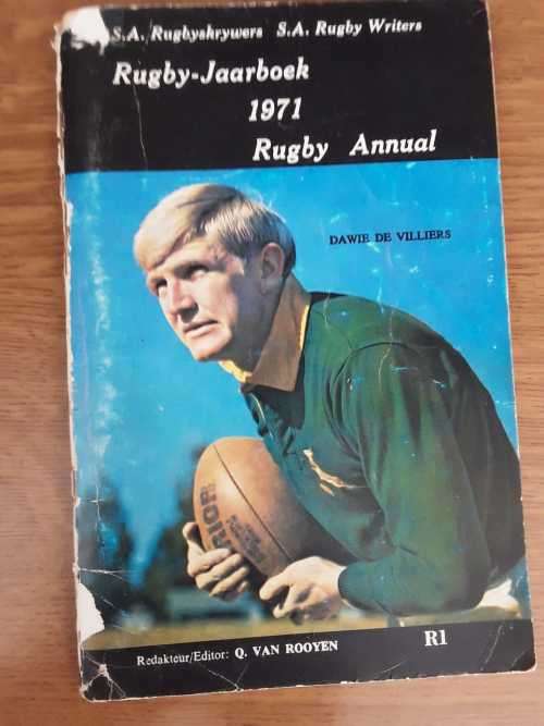 1971 SA Rugby Writers Rugby Annual