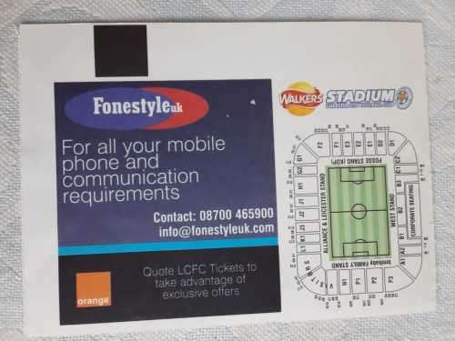 2006 World XV vs South Africaprogramme and Ticket