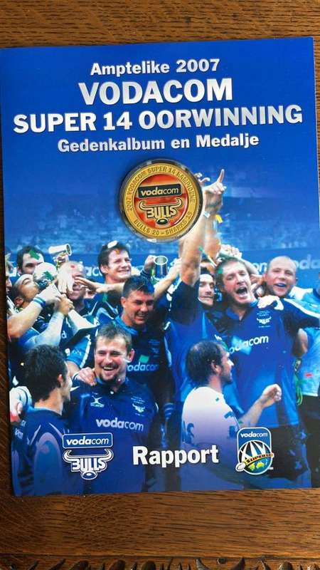 Northern Transvaal / Blue Bulls Rugby Celebration - details below
