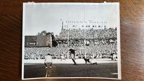 1955 Original Photo - The End of Jack van der Schyff`s Springbok Career