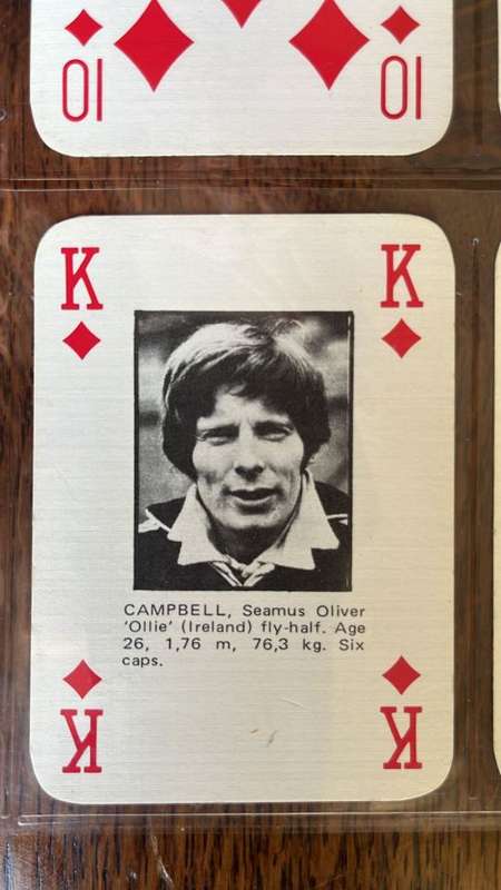 Cards - 1980 Springbok & British Lions Playing Cards, details below