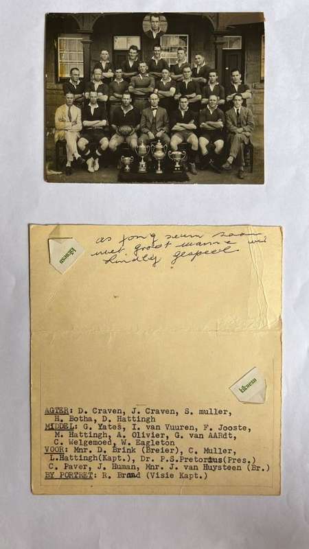 Original Photo - Team Photo - A Unique Photo from Doc Cravens Collection