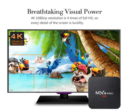 mxq pro 4k android tv box
