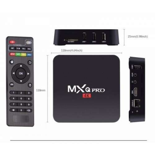 mxq pro 4k android tv box