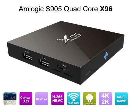 X96 Android TV Box - Media Player