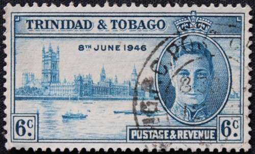 Trinidad and Tobago 1946 Victory - The End of the Second World War