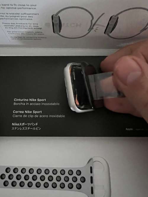 Apple watch 5 Nike Silver Aluminum 40mm