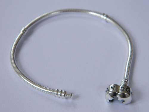 A Gorgeous Sterling Silver Pandora Bracelet.
