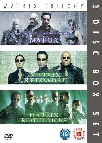 MATRIX TRILOGY 3 Disc Box Set