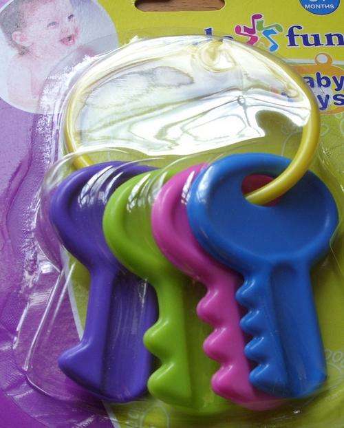 Rattle Keys - Suitable from 3 months and up