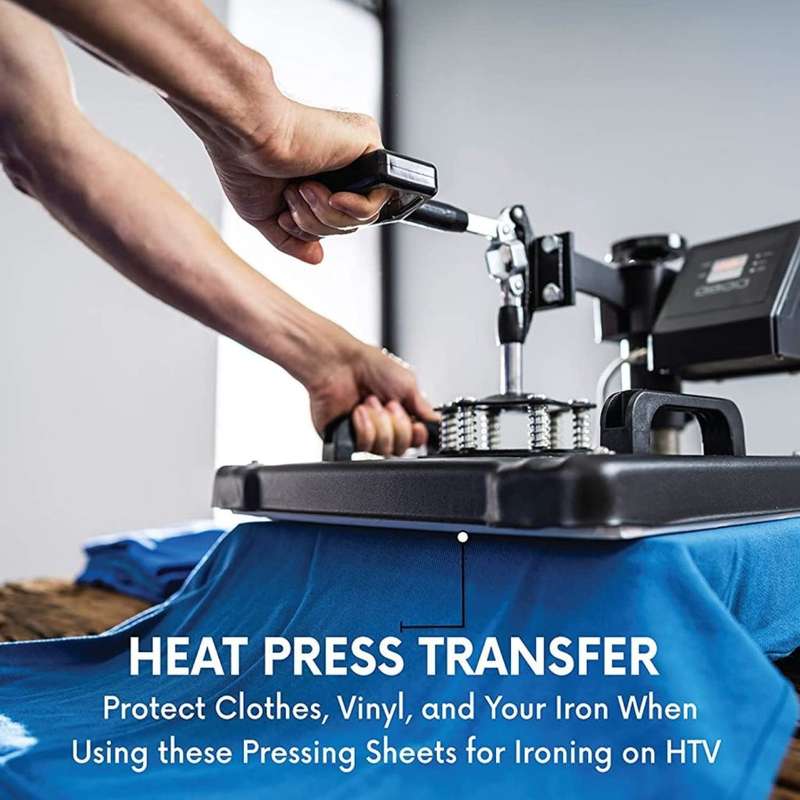 Teflon Sheet (50cm x 50cm) Non-Stick PTFE for All Heat Press, Irons & Pressing Pillows
