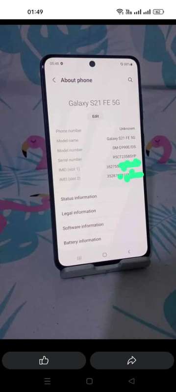 SAMSUNG GALAXY S21 FE 5G